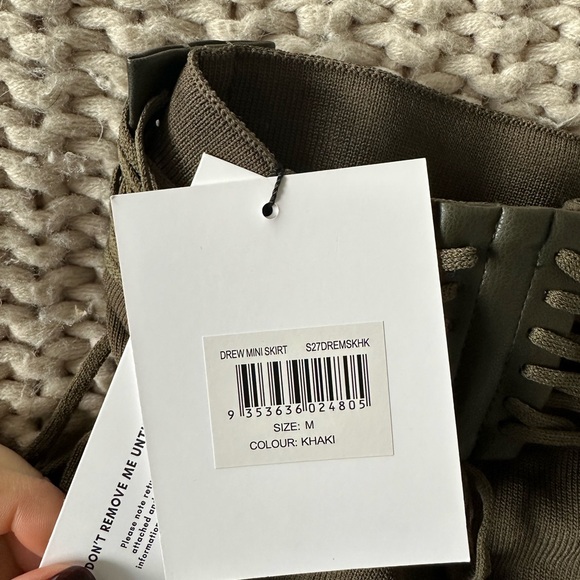 BNWT With Jean Mini Skirt - Picture 2 of 4